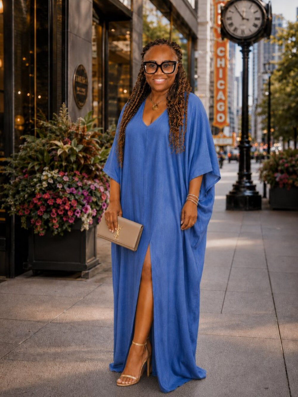 Loose-Fit Maxi Dress